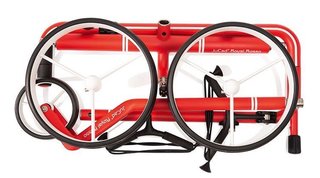 JuCad Carbon Travel Royal Rosso 3.0 elektrische trolley, rood