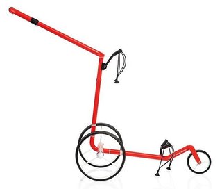 JuCad Carbon Travel Royal Rosso 3.0 elektrische trolley, rood