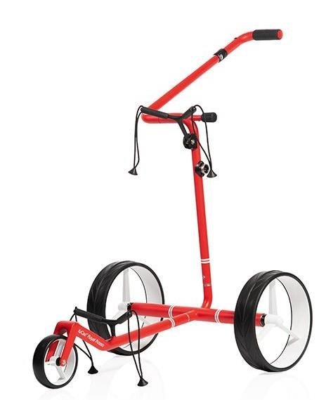 JuCad Carbon Travel Royal Rosso 3.0 elektrische trolley, rood