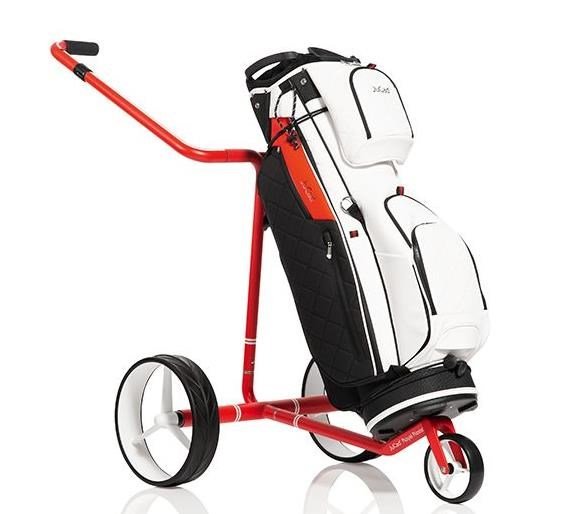 JuCad Carbon Travel Royal Rosso 3.0 elektrische trolley, rood