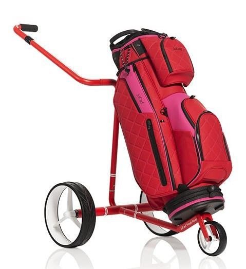 JuCad Carbon Travel Royal Rosso 3.0 elektrische trolley, rood