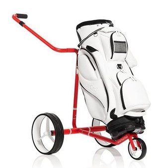 JuCad Carbon Travel Royal Rosso 3.0 elektrische trolley, rood