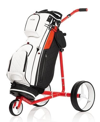JuCad Carbon Travel Royal Rosso 3.0 elektrische trolley, rood