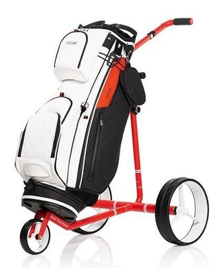 JuCad Carbon Travel Royal Rosso 3.0 elektrische trolley, rood