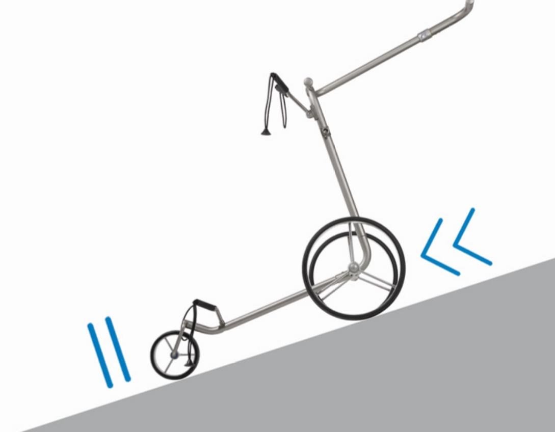 JuCad Carbon Travel Special 3.0 elektrische trolley, zwart