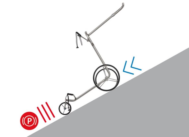 JuCad Carbon Travel Special 3.0 elektrische trolley, zwart