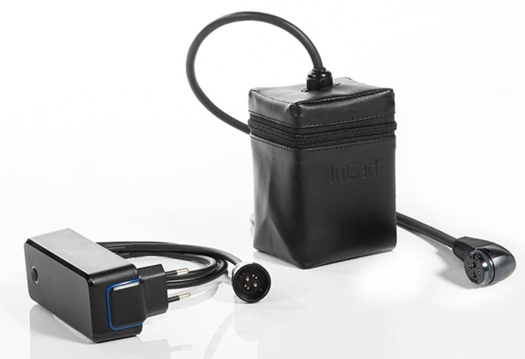 JuCad Carbon Travel Special 3.0 elektrische trolley, zwart