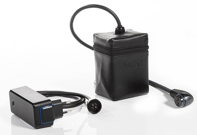 JuCad Carbon Travel Special 3.0 elektrische trolley, zwart