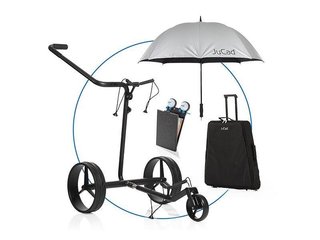 JuCad Carbon drive Classic 3.0 elektrische trolley, zwart