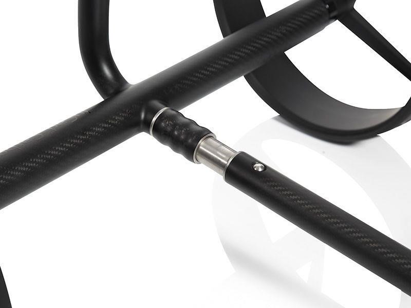 JuCad Carbon drive Classic 3.0 elektrische trolley, zwart