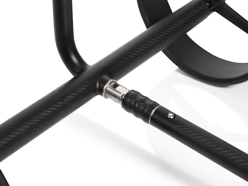JuCad Carbon drive Classic 3.0 elektrische trolley, zwart