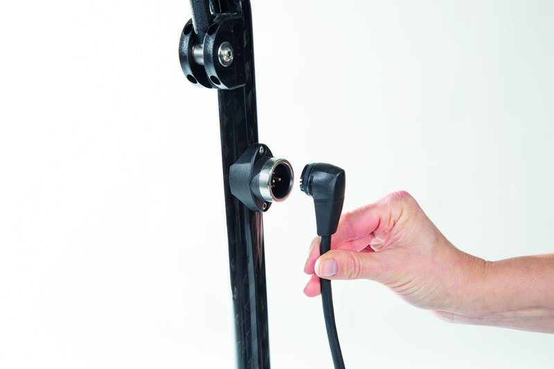 JuCad Carbon drive Classic 3.0 elektrische trolley, zwart