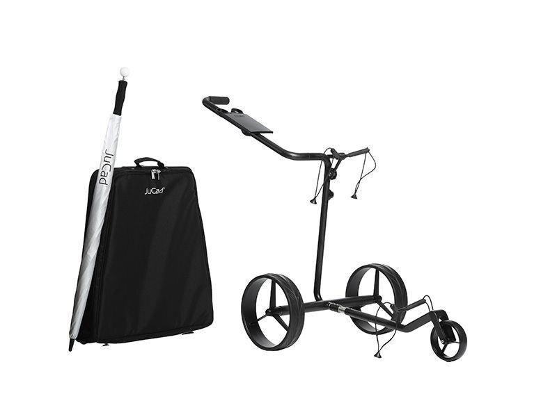 JuCad Carbon drive Classic 3.0 elektrische trolley, zwart