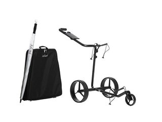 JuCad Carbon drive Classic 3.0 elektrische trolley, zwart