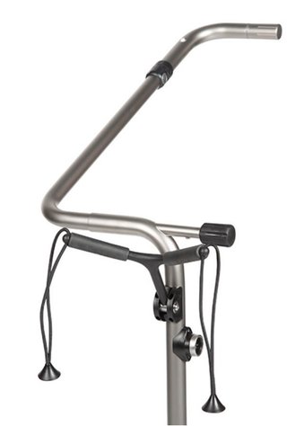 JuCad drive Stainless Steel 3.0 elektrische trolley, zilver
