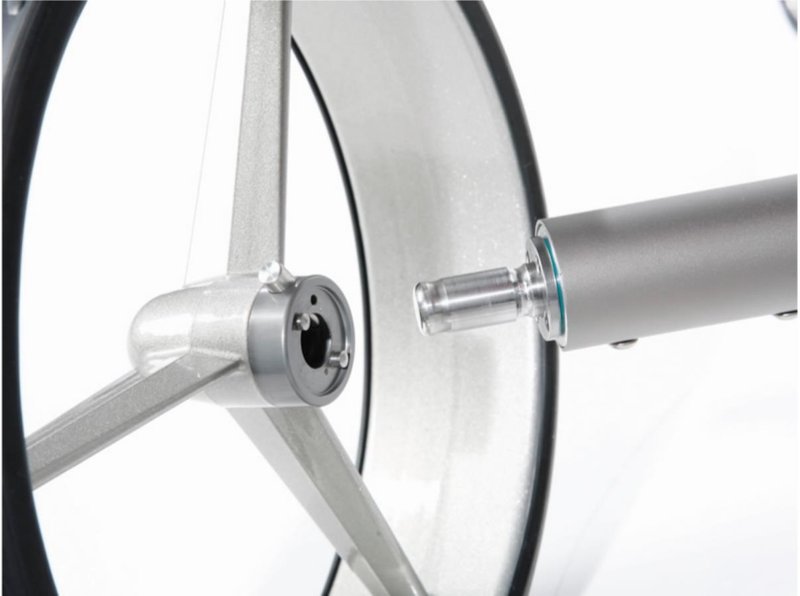 JuCad drive Stainless Steel 3.0 elektrische trolley, zilver