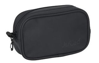JuCad JuCad golf bag clip-on bag, leather design tas, zwart
