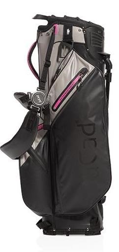 JuCad Bag 3in1 Pro Dry cart bag, zwart/grijs/roze