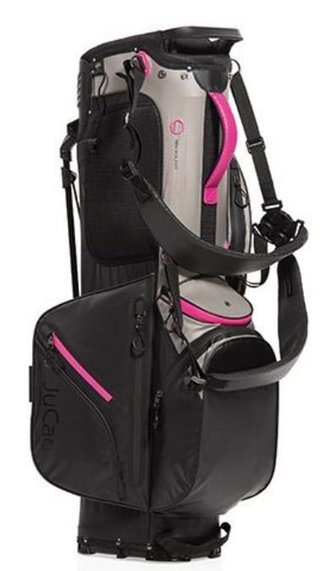 JuCad Bag 3in1 Pro Dry cart bag, zwart/grijs/roze