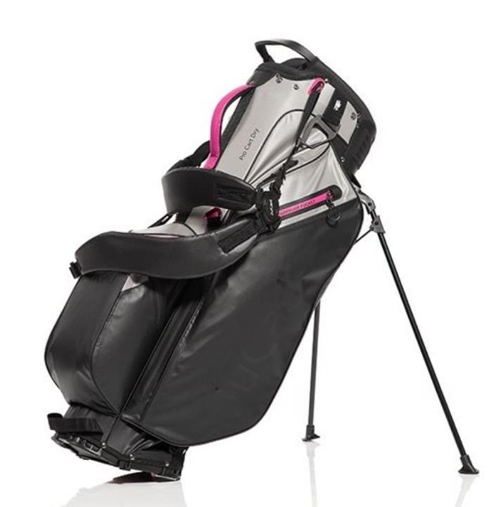 JuCad Bag 3in1 Pro Dry cart bag, zwart/grijs/roze