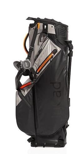 JuCad Bag 3in1 Pro Dry cart bag, zwart/grijs/oranje