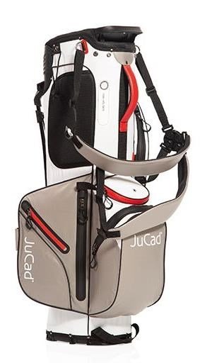 JuCad Bag 3in1 Pro Dry cart bag, wit/grijs/rood