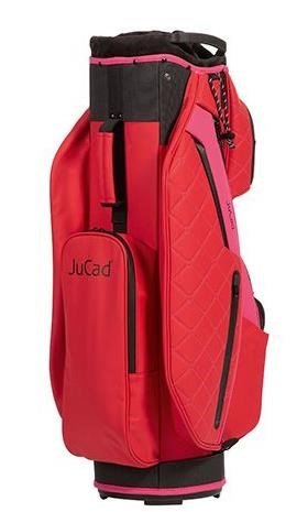 JuCad First Class cart bag, rood/roze