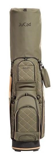 JuCad First Class cart bag, donkergroen/beige