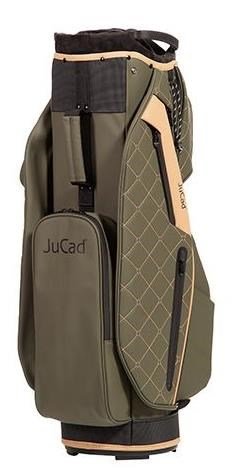 JuCad First Class cart bag, donkergroen/beige
