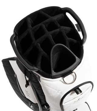 JuCad First Class cart bag, donkergroen/beige