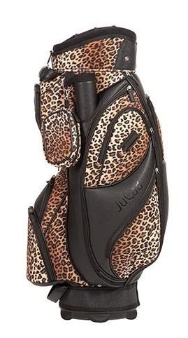 JuCad Style cart bag, zwart/luipaard