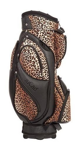 JuCad Style cart bag, zwart/luipaard