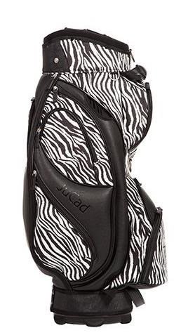 JuCad Style cart bag, zwart/zebra