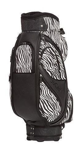 JuCad Style cart bag, zwart/zebra