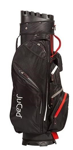 JuCad Manager Waterstop cart bag, zwart/rood/grijs