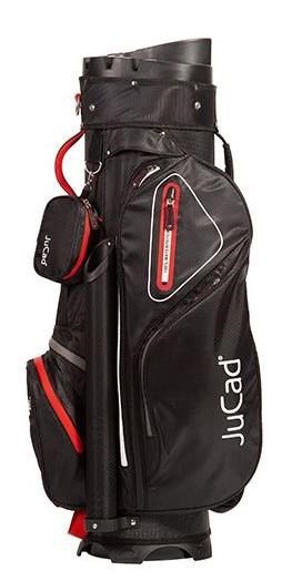 JuCad Manager Waterstop cart bag, zwart/rood/grijs