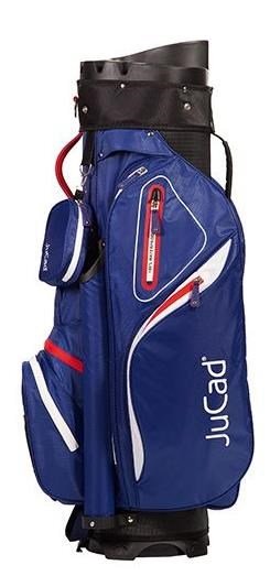JuCad Manager Waterstop cart bag, blauw/wit/rood