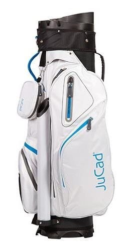 JuCad Manager Waterstop cart bag, wit/blauw/grijs
