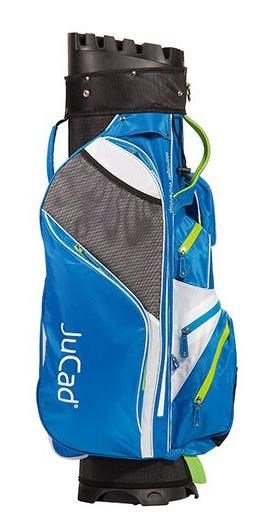 JuCad Manager Waterstop cart bag, blauw/wit/groen