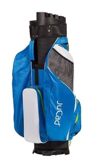 JuCad Manager Waterstop cart bag, blauw/wit/groen
