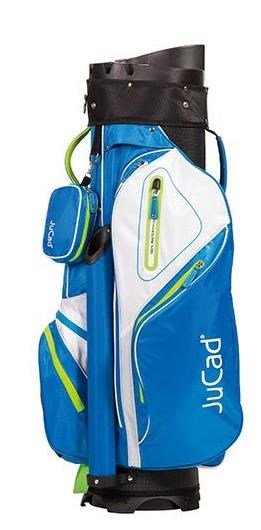 JuCad Manager Waterstop cart bag, blauw/wit/groen