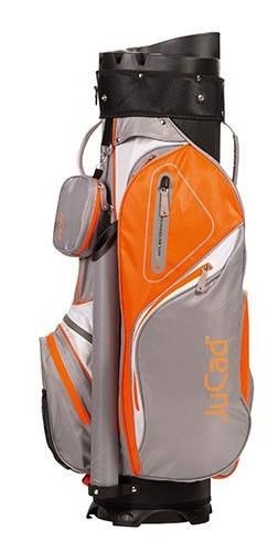 JuCad Manager Waterstop cart bag, lichtgrijs/wit/oranje