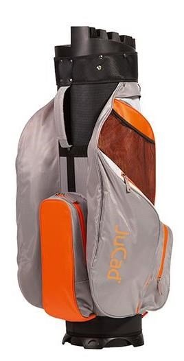 JuCad Manager Waterstop cart bag, lichtgrijs/wit/oranje
