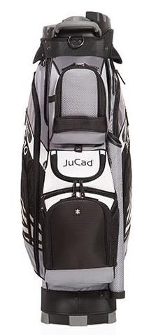 JuCad Quiet Line cart bag, zwart/grijs/wit