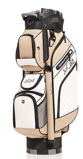 JuCad Quiet Line cart bag, khaki/wit