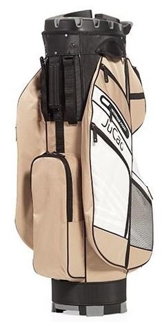 JuCad Quiet Line cart bag, khaki/wit