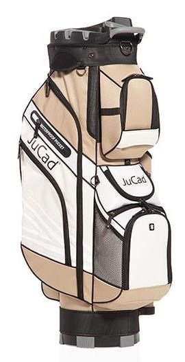 JuCad Quiet Line cart bag, khaki/wit