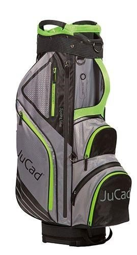 JuCad Sportline cart bag, zwart/grijs/groen