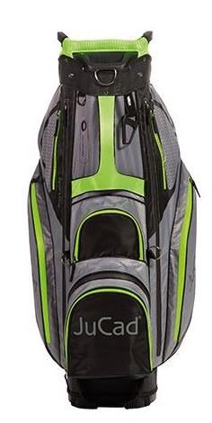 JuCad Sportline cart bag, zwart/grijs/groen