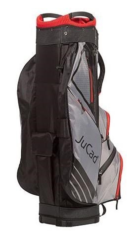JuCad Sportline cart bag, zwart/grijs/rood